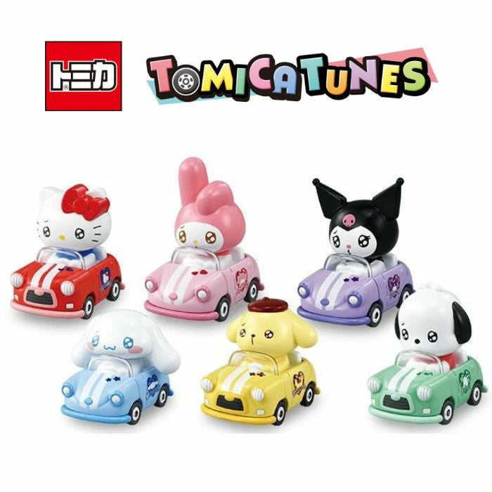Tomica Tunes Sanrio Characters Vol. 1 (Box of 6) 三麗鷗 車