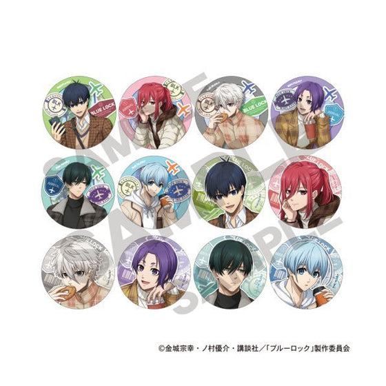 Blue Lock Trading Can Badge Trip (set of 12) 藍色監獄 襟章