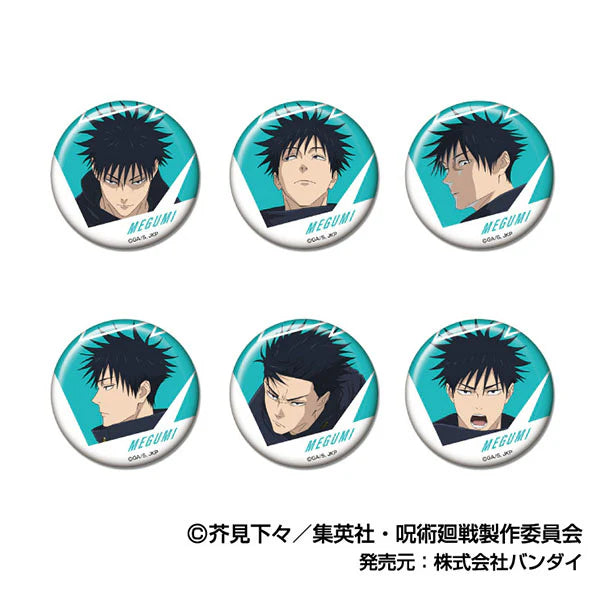 Jujutsu Kaisen - Death Extinction Tour CAN Badge Vol.2 Megumi Fushiguro (Set of 6) 咒術迴戰 襟章 伏黑 惠