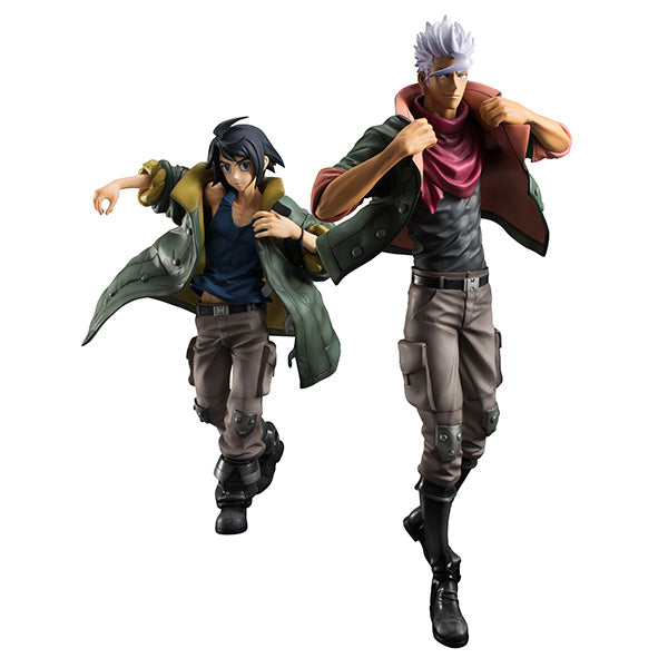 G.E.M. Series Mobile Suit Gundam IRON-BLOODED ORPHANS Mikazuki Augus & Orga Itsuka set 機動戰士 高達 三日月 澳加