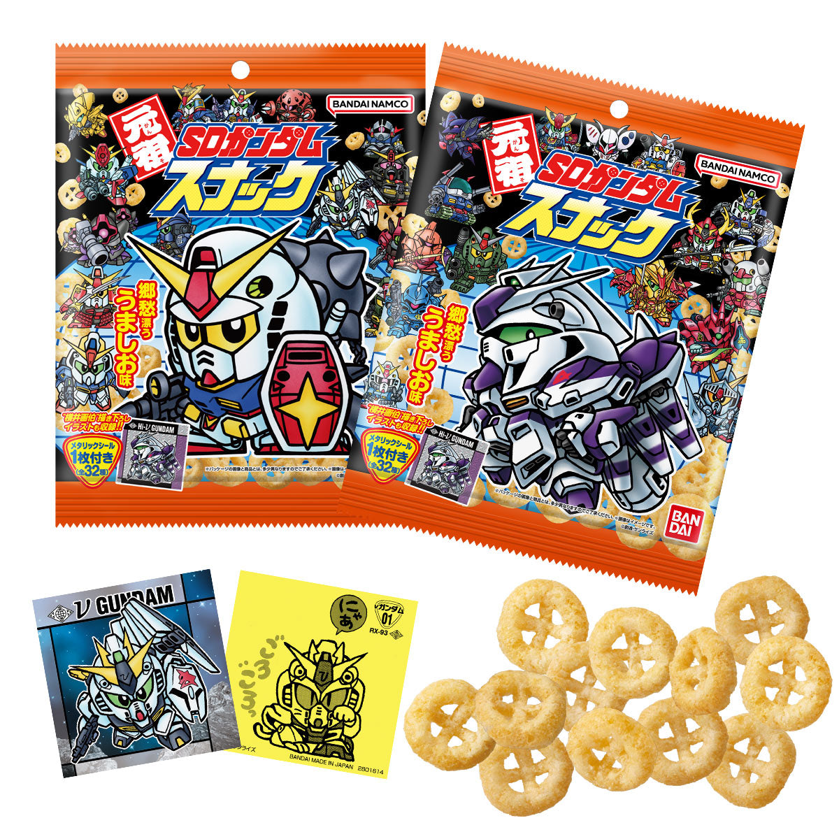 SD GUNDAM SNACK (pack of 10) (2026 JUN ver.) 機動戰士 高達 貼紙