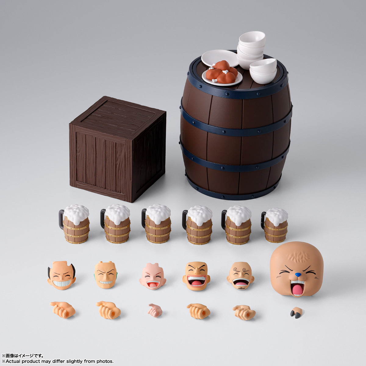 S.H.Figuarts PARTY SET - THE STRAW HAT CREW 海賊王