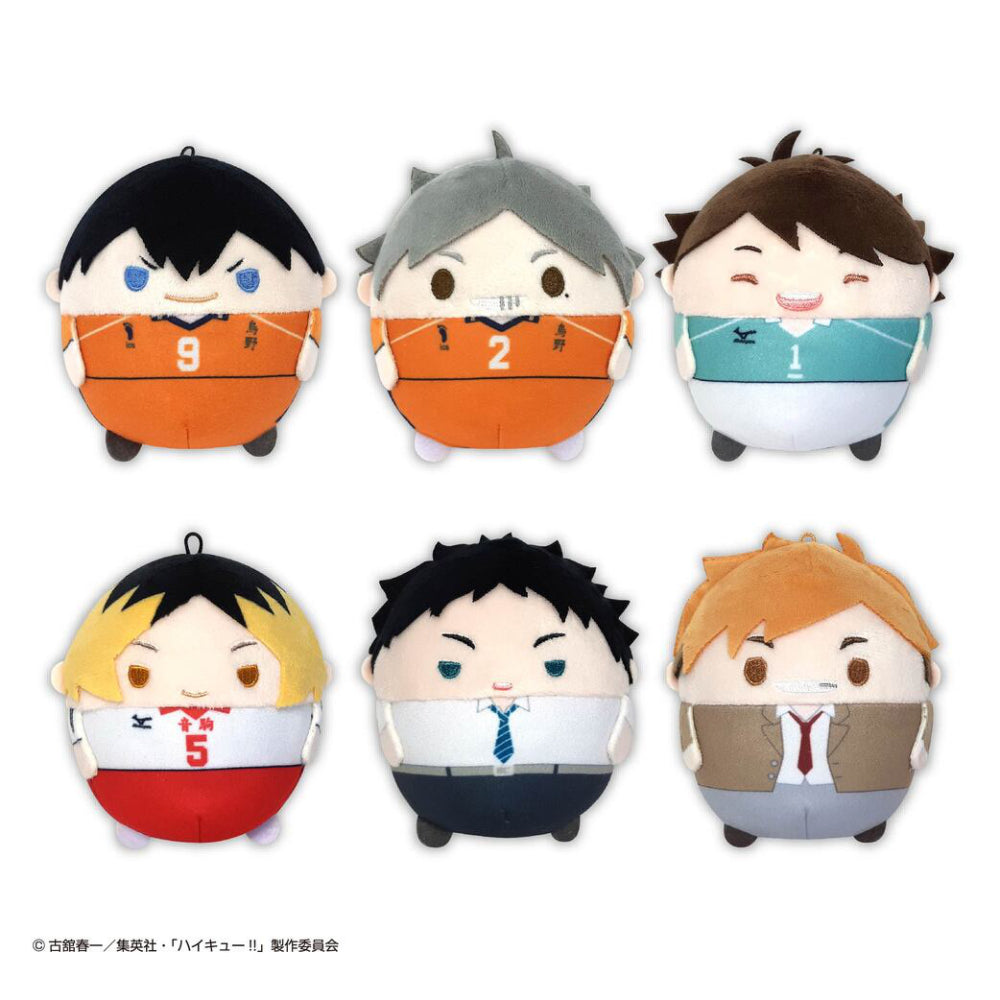 Haikyu!! Fuwakororin 6 (Set of 6) 排球少年 吊飾