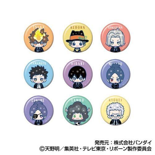 CAN Badge Katekyo Hitman Reborn! Pikkorizu (set of 9) 家庭教師 襟章 徽章