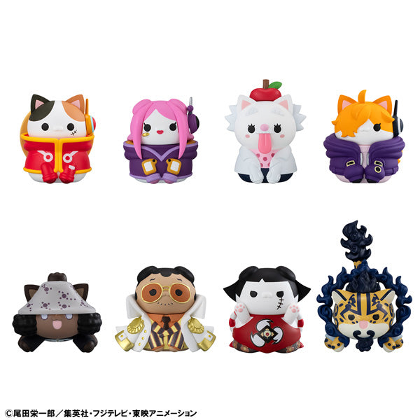 MEGA CAT PROJECT ONE PIECE Nyan Piece Nyan！Ver. Egghead (Set of 8) 海賊王 蛋頭島