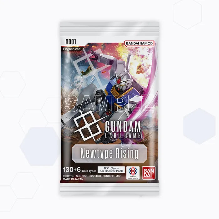 Gundam Card Game Booster Pack Newtype Rising【GD01】(ENG ver.) 機動戰士 高達 卡牌