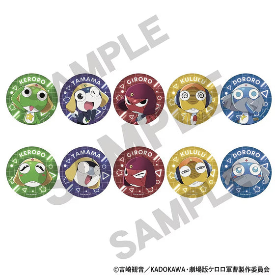 Sgt. Frog Movie 2026 Trading Can Badge (set of 10) 軍曹 襟章