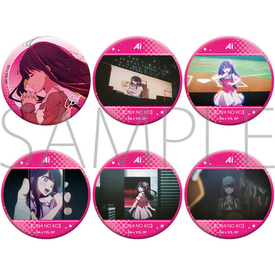 [Oshi no Ko] Oshi Chara Badge Collection Ai (set of 6)) 我推的孩子 襟章 星野愛