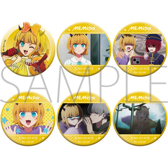[Oshi no Ko] Oshi Chara Badge Collection Mem-Cho (set of 6) 我推的孩子 襟章 MEM啾
