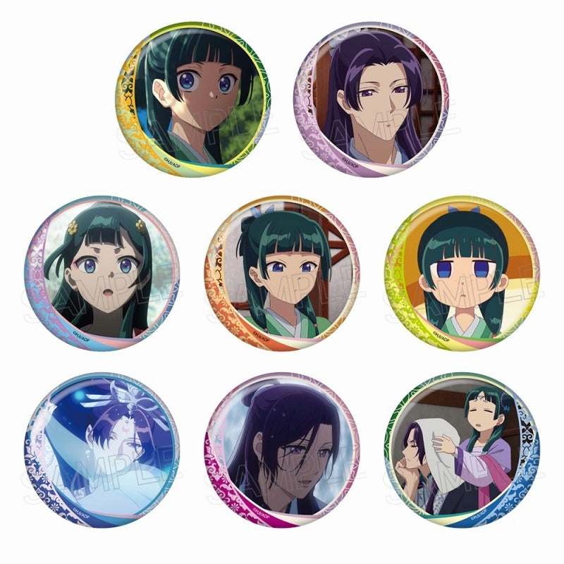 The Apothecary Diaries Hundred Faces Can Badge Vol.3 (set of 8) 藥師少女的獨語 藥屋少女的呢喃 貓貓 壬氏 襟章