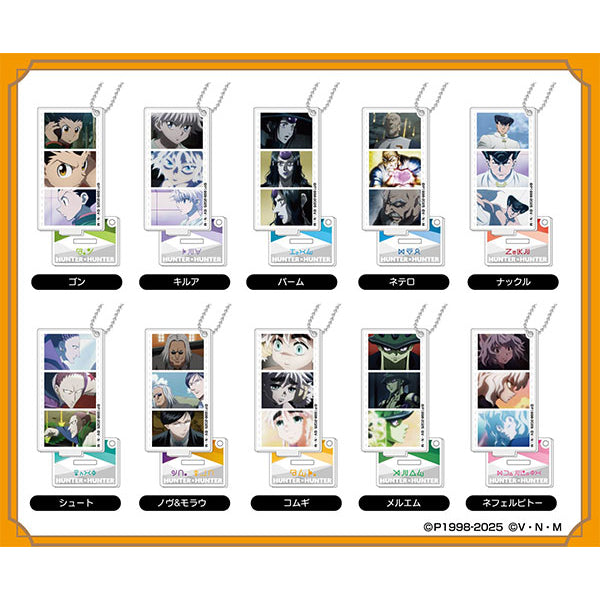 HUNTER×HUNTER Famous Scene Acrylic Stand Keychain Vol.4 (set of 10) 全職獵人 鎖匙扣 吊飾 掛飾