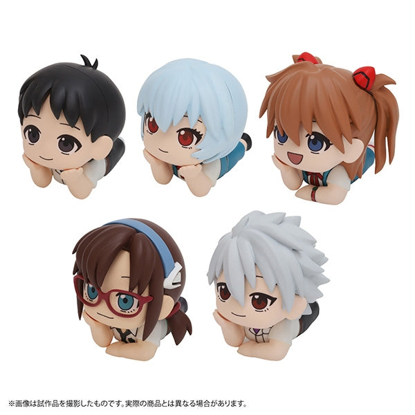 Evangelion New Theatrical Edition Rirakoro Mascot Figure Collection (set of 5) 新世紀福音戰士