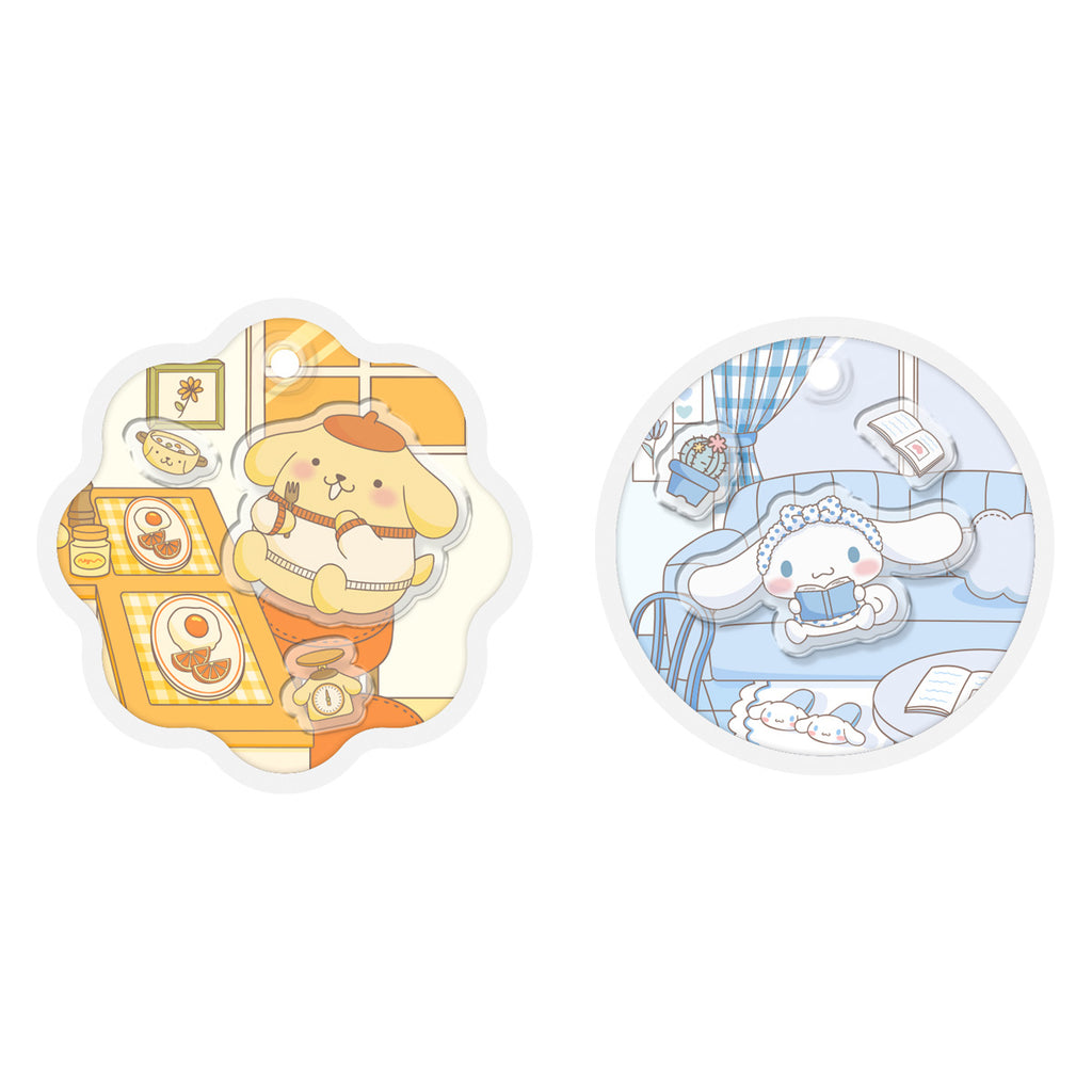 SANRIO CHARACTERS MILK CAPS SHEER CHARM & CHOCO BOLO (pack of 10) 三麗鷗