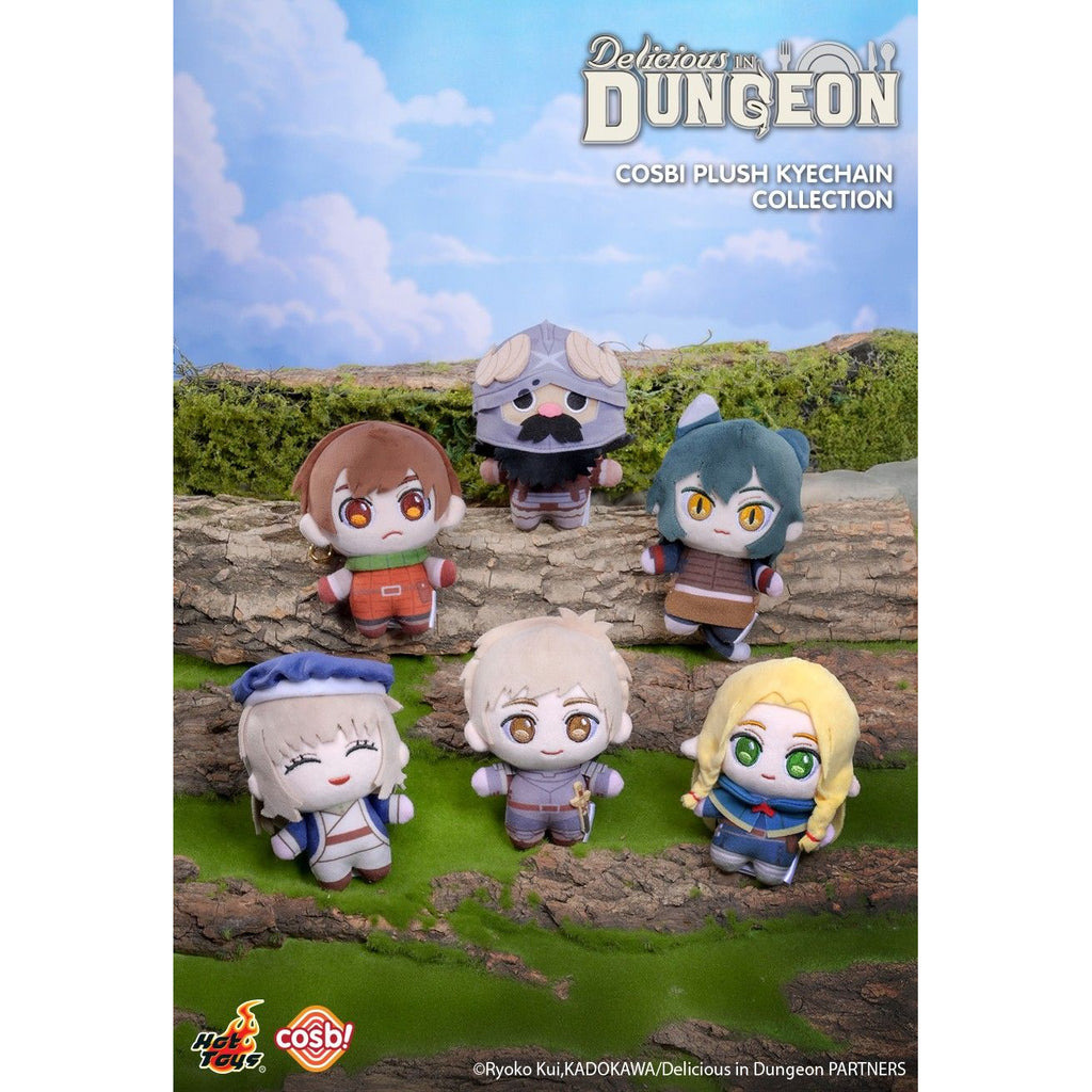 Hot Toy - Delicious In Dungeon Cosbi Plush Keychain Collection (set of 6) 迷宮飯