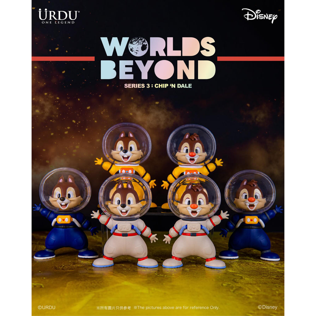Urdu - Disney Worlds Beyond 3 - Chip N Dale (Box of 6) 迪士尼 大鼻 鋼牙 奇奇 蒂蒂
