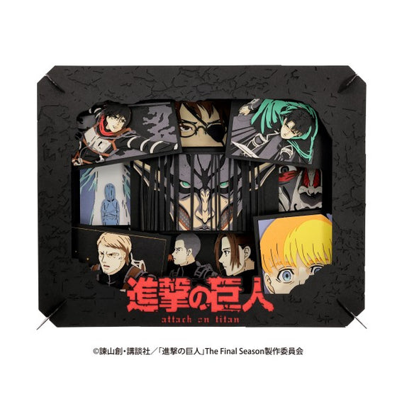 PT-J09 PAPER THEATER Jumbo Attack on Titan - Attack on Titan 紙劇場 進擊的巨人