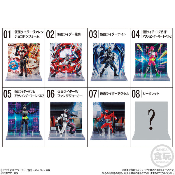 MICRO STATUE COLLECTION KAMEN RIDER 2 (set of 8) 幪面超人 假面騎士 拉打