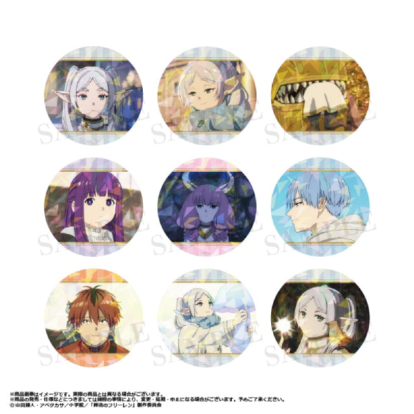 Frieren Beyond Journey's End Big Hologram Can Badge (set of 9) 葬送的芙莉蓮 襟章