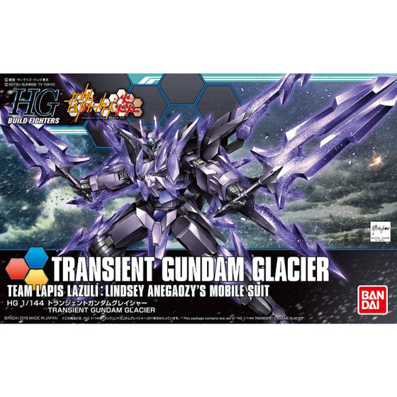 HGBF 1/144 Transient Gundam Glacier 機動戰士 高達 冰河瞬變高達