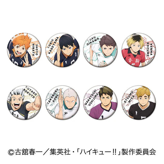 Haikyu!! CAN Badge (Box of 8) 排球少年 襟章