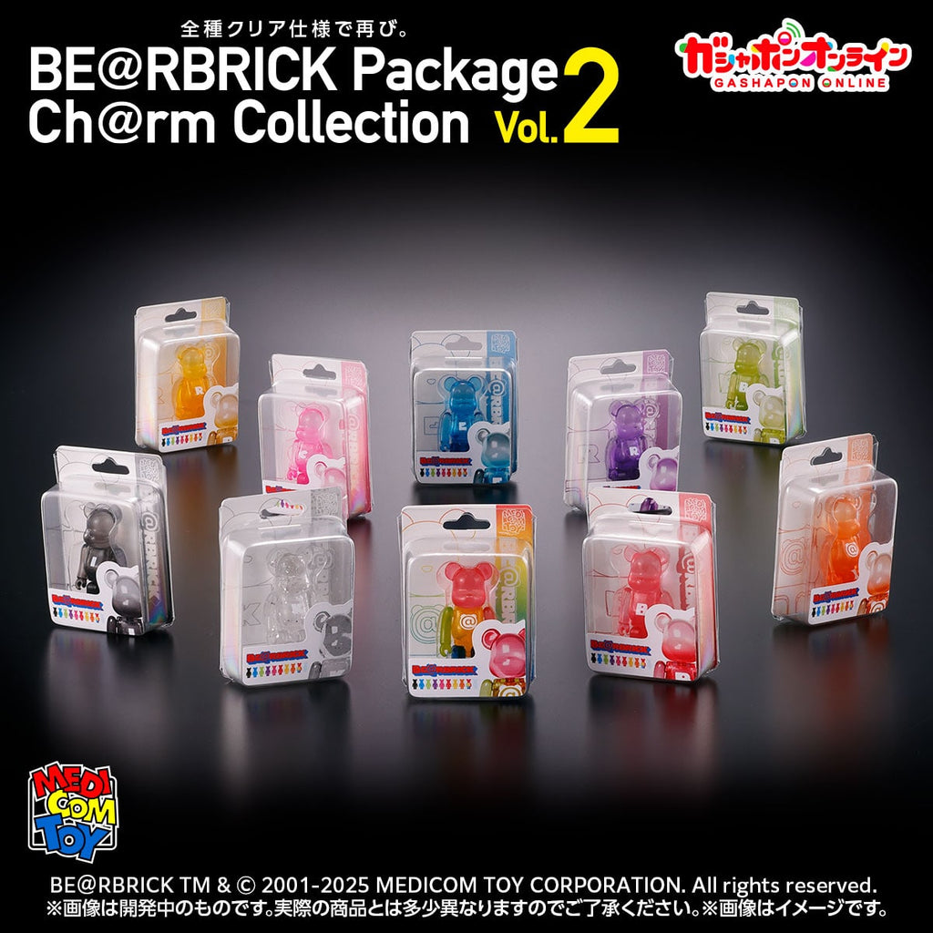 BE@RBRICK Package Ch@rm Collection Vol.2 (set of 10) 吊飾 扭蛋