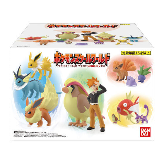 POKEMON SCALE WORLD KANTO REGION 2 SET 精靈 寶可夢 關都 地區