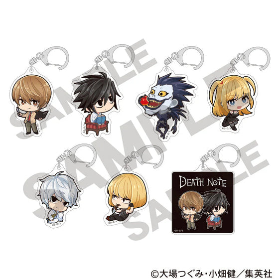 DEATH NOTE Trading Acrylic Keychain (set of 7) 死亡筆記 掛件 匙扣