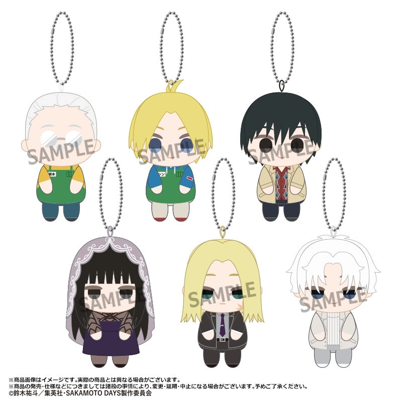 SAKAMOTO DAYS Plush Mascot (Set of 6) 坂本日常 吊飾