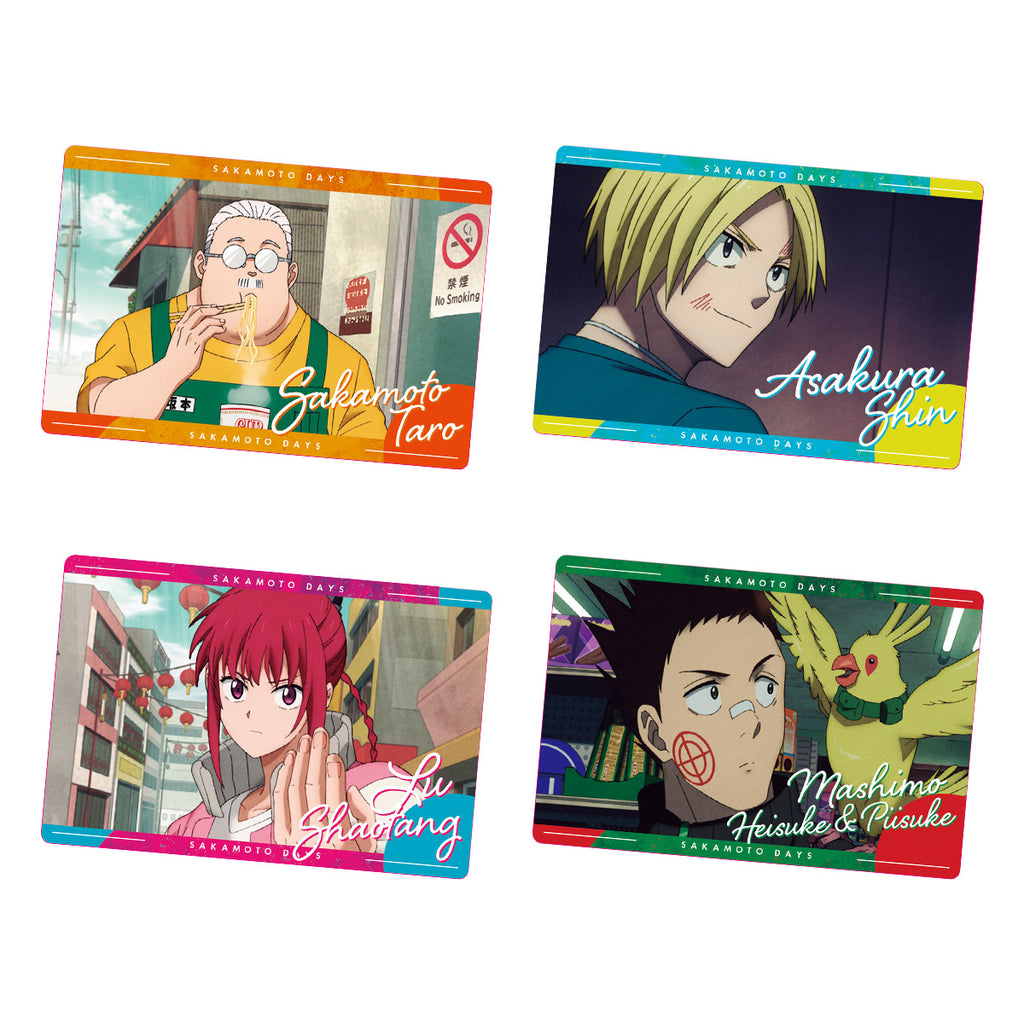 SAKAMOTO DAYS Wafers -The Animation- vol.2 (pack of 20) 坂本日常 坂本太郎