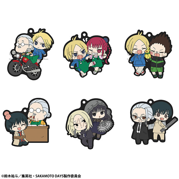 Rubber Mascot Buddycolle SAKAMOTO DAYS (set of 6) 坂本日常