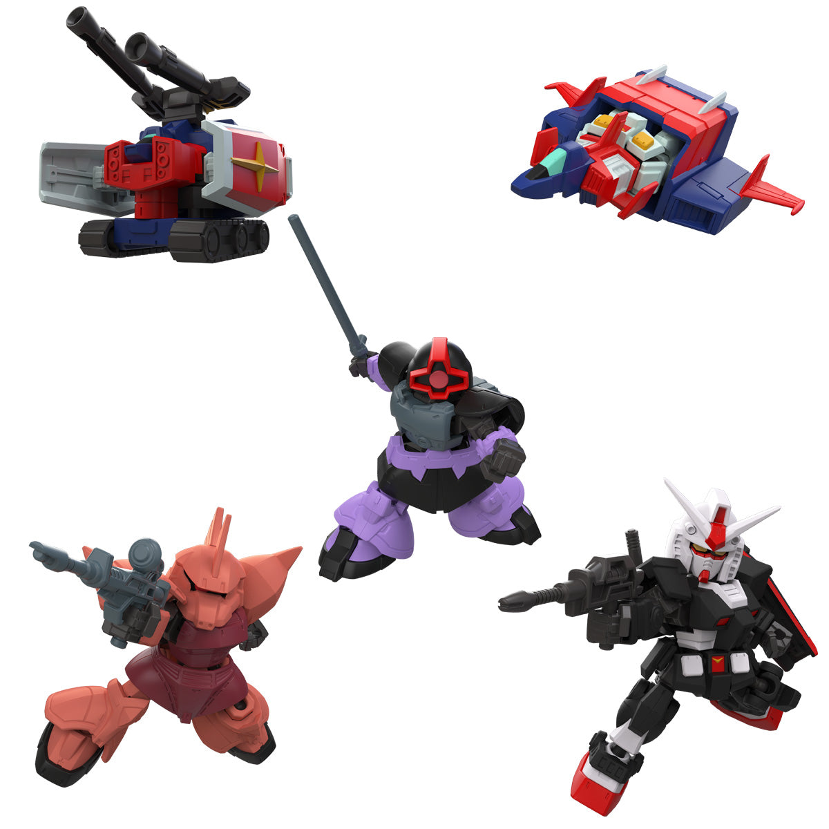 MOBILITY JOINT GUNDAM VOL.11 W/O GUM (set of 8) 機動戰士 高達 可動關節系列第11彈