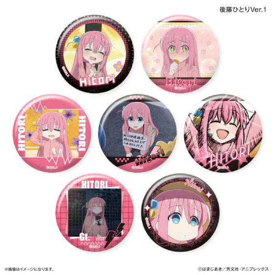 Bocchi the Rock! Dakecan Only Gotoh Hitori Trading Can Badge Ver. 1 (set of 7) 孤獨搖滾 後藤一里