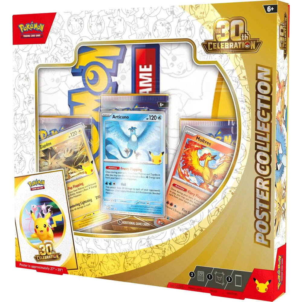 30th Celebration Poster Collection - ME: 30th Celebration (ENG ver.) 寵物小精靈 寶可夢 忍蛙 卡牌 對戰咭 PTCG