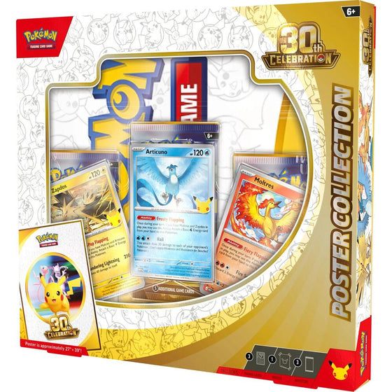 30th Celebration Poster Collection - ME: 30th Celebration (ENG ver.) 寵物小精靈 寶可夢 忍蛙 卡牌 對戰咭 PTCG