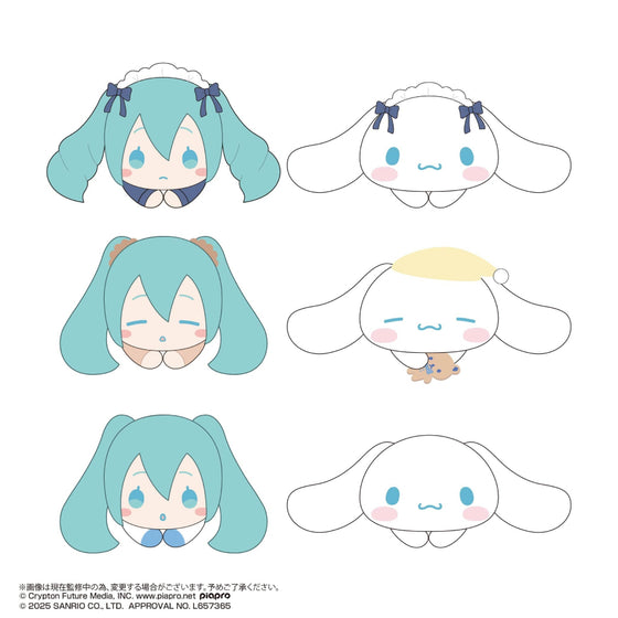Hatsune Miku x Cinnamoroll Hug Chara Collection 3 (set of 6) 三麗鷗 玉桂狗 初音未來