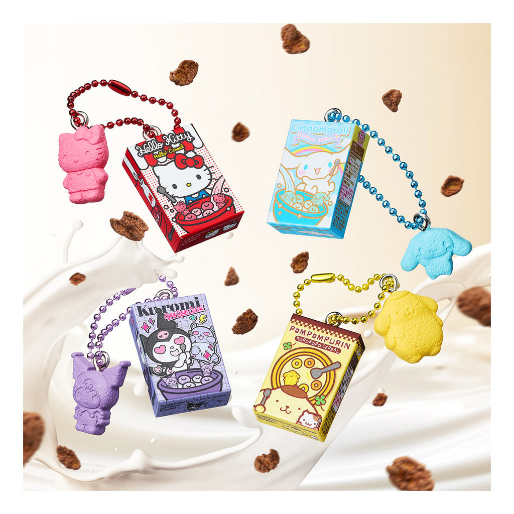 SANRIO CHARACTERS CEREAL CHARM WITH CHOCOLATE FLAKES (pack of 10) 三麗鷗