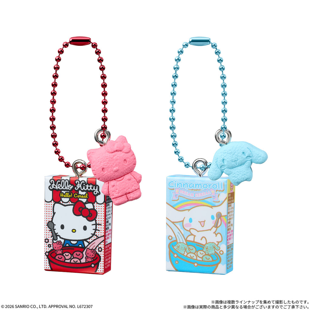 SANRIO CHARACTERS CEREAL CHARM WITH CHOCOLATE FLAKES (pack of 10) 三麗鷗