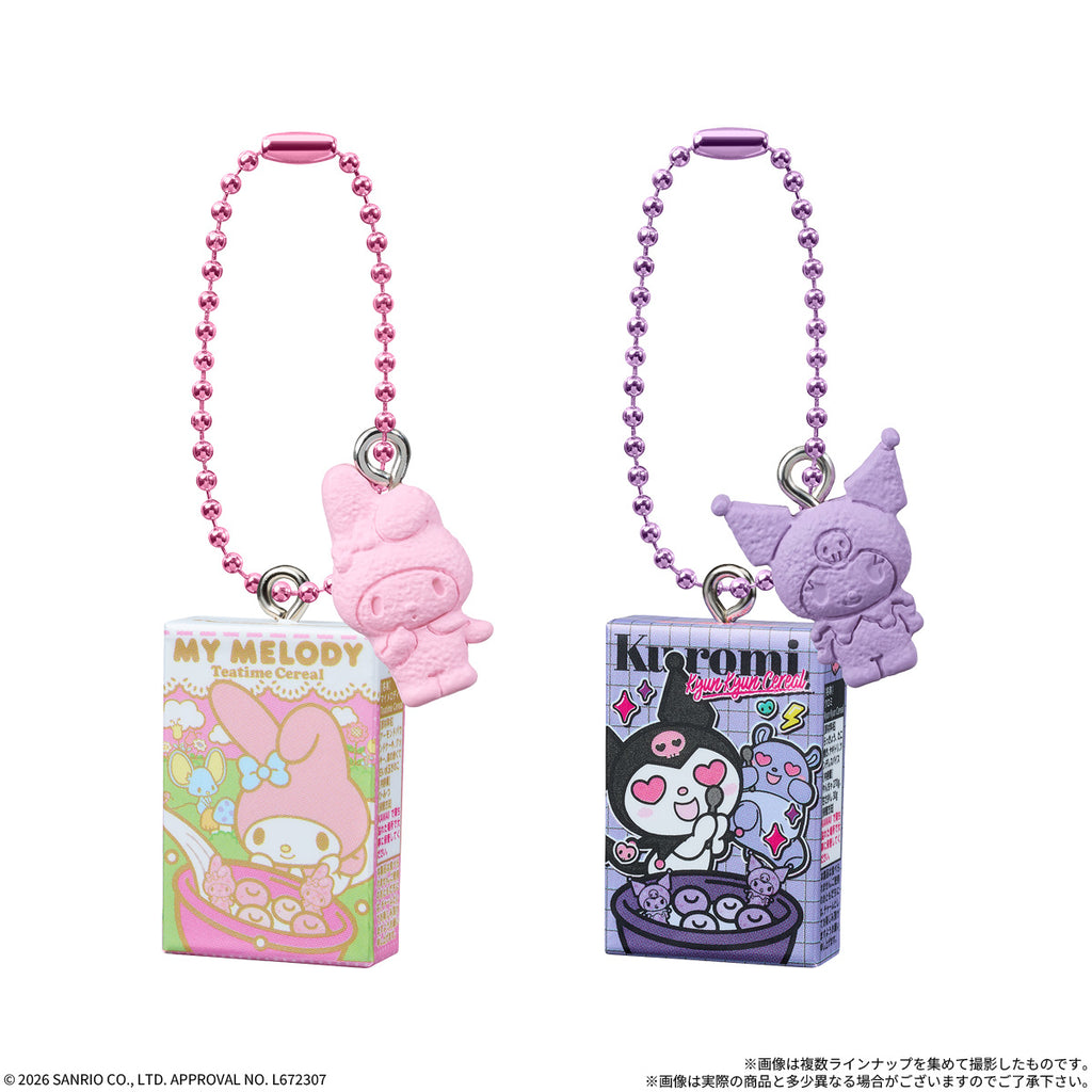 SANRIO CHARACTERS CEREAL CHARM WITH CHOCOLATE FLAKES (pack of 10) 三麗鷗