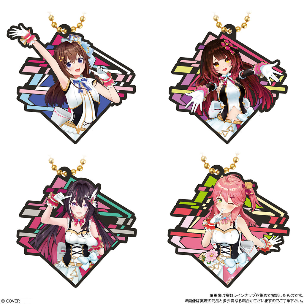 HOLOLIVE RUBBER MASCOT ART GUMMY Vol.2 (Pack of 12) 掛飾 吊飾 鎖匙扣