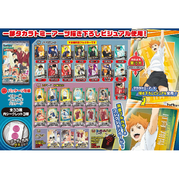 Haikyu!! Character Card Gummy Vol.3 (pack of 20) 排球少年 收藏卡