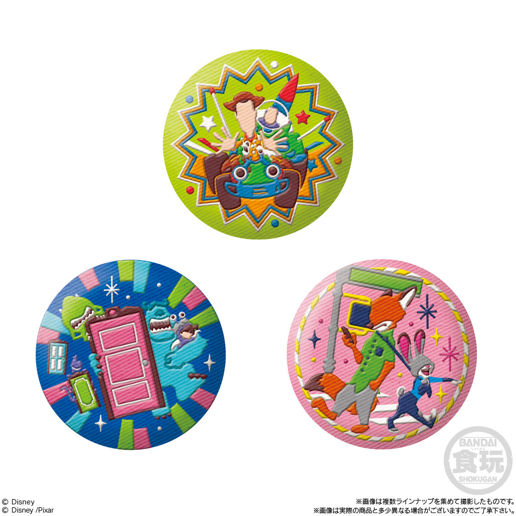 Disney Characters Embroidered Biscuit Badge vol. 2 (pack of 12) 迪士尼 刺繡 襟章
