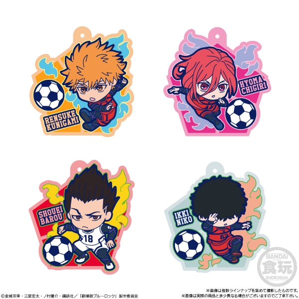 BLUE LOCK POP RUBBER W/O GUM (Box of 10 packs) 藍色監獄 鎖匙扣 掛飾 吊飾