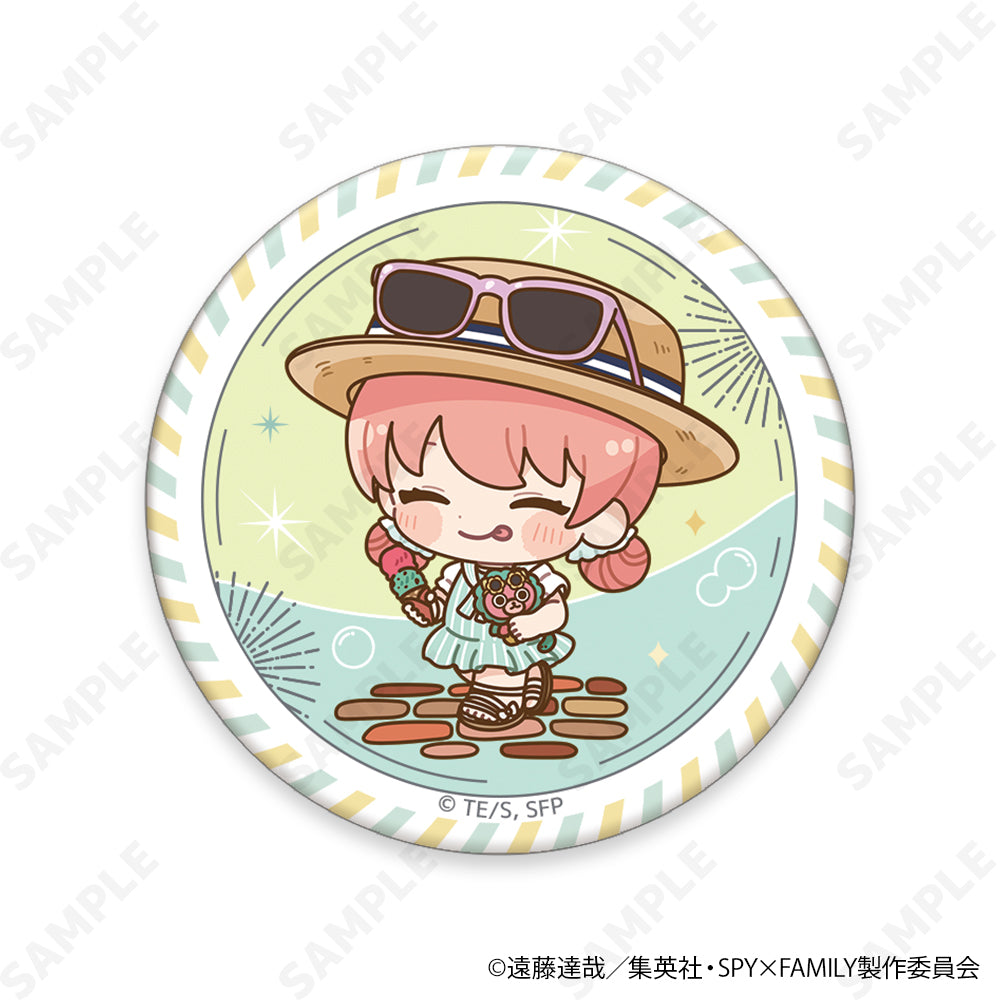 SPY x FAMILY Trading Can Badge Mini Chara Ver. [Natsu no Odekeke] (pack of 6) 間諜 過 家家 酒