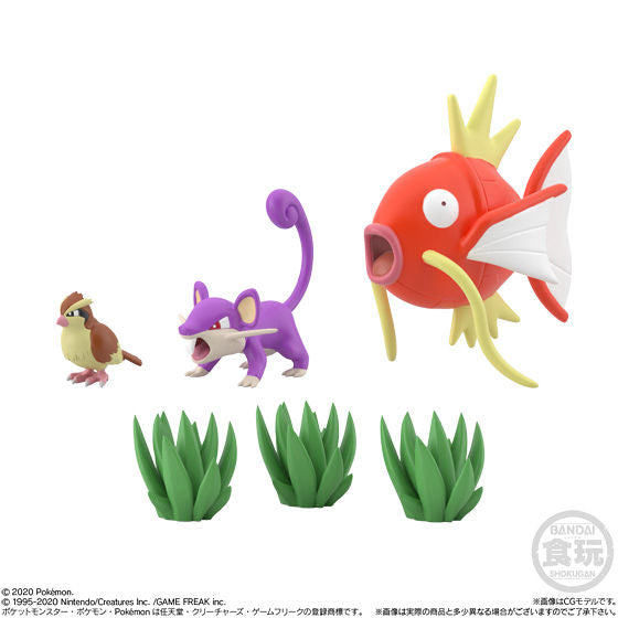 POKEMON SCALE WORLD KANTO REGION 2 SET 精靈 寶可夢 關都 地區