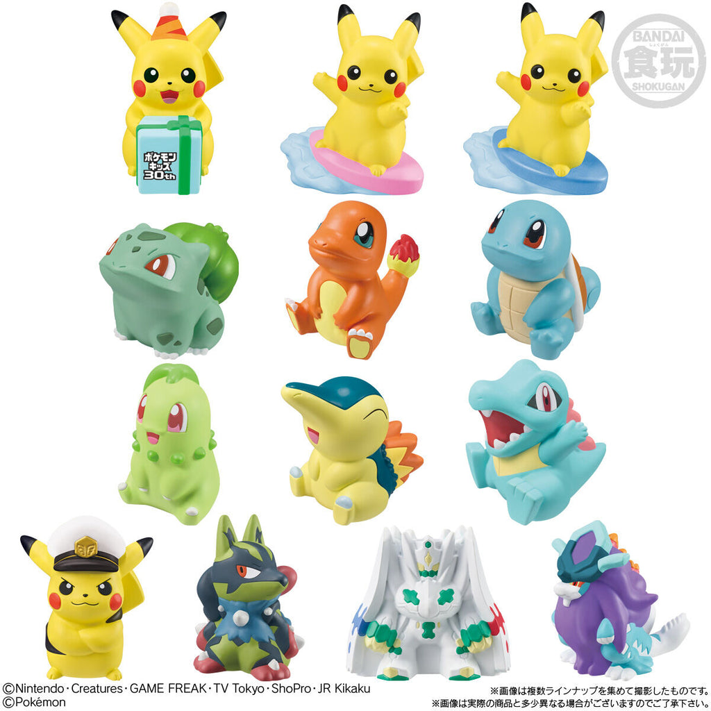 Pokémon Kids 30th Anniversary Special Vol.1 W/O GUM (set of 12)寵物 小 精靈 寶可夢 30周年
