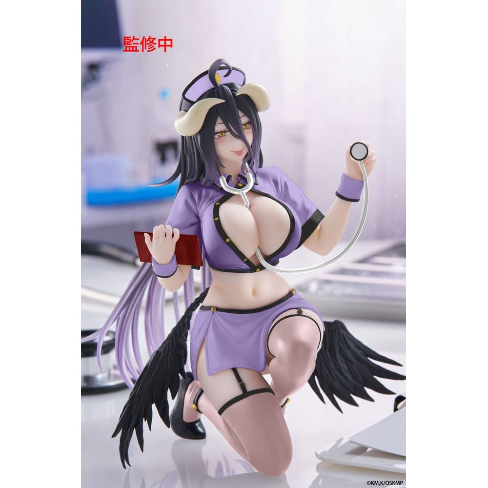 Overlord Desktop Cute Figure - Albedo (Nurse Ver.) Renewal 雅兒貝德