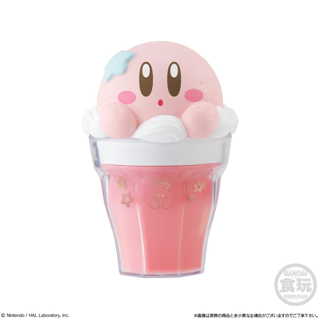KIRBY LATTE FLOAT CASE W/O GUM (Set of 6) 星之卡比