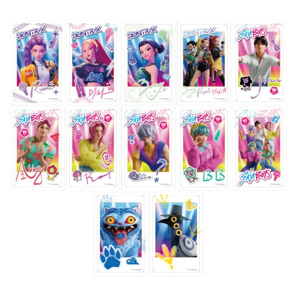 KPOP Girls! Demon Hunters Deco Stickers (pack of 20) 獵魔女團