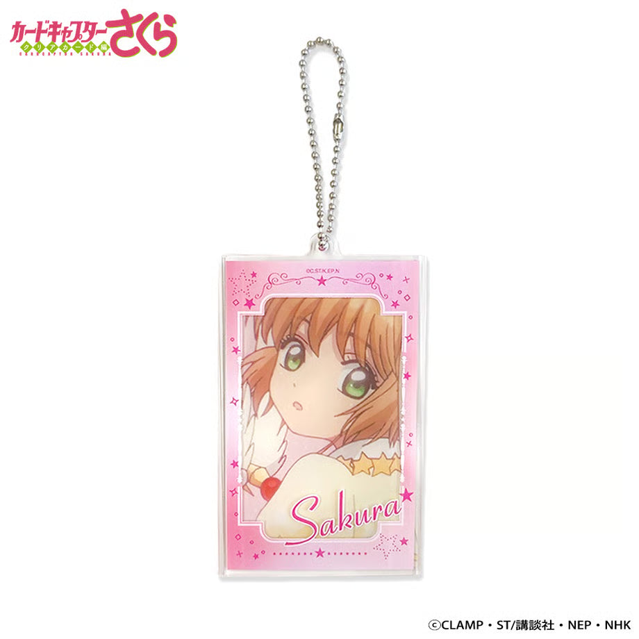 Cardcaptor Sakura Clear Card Anime Trading Layer Acrylic Keychain (set of 8) 百變小櫻 鎖匙扣 吊飾 掛飾