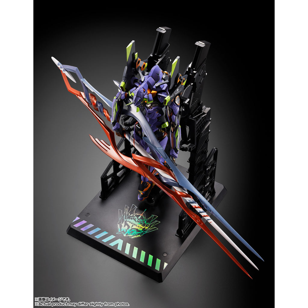 METAL BUILD EVANGELION TEST TYPE-01 30th with the spear of Gaius 福音戰士 初號機